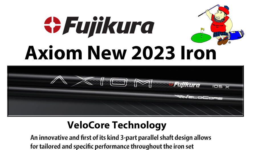 Axiom Iron Shaft (New 2023) Includes PUREd®and Shaft Prep