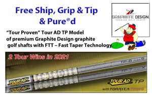 Tour AD TP Woods (Japan Series) Free Grip & Tip & Pure®d – Billy