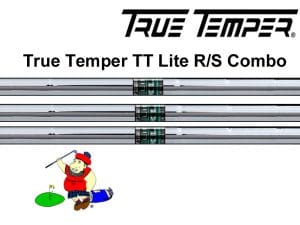 True Temper TT Lite XL Combo Irons .355 Taper Tip (Pre Cut Discrete Lengths)