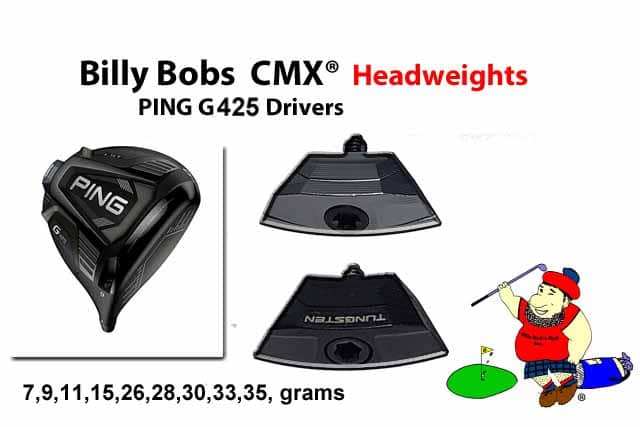 Ping New G 425 Driver Head Weights 7,9,11,13,15,26,28,30,33,35 – Billy  Bob's Golf