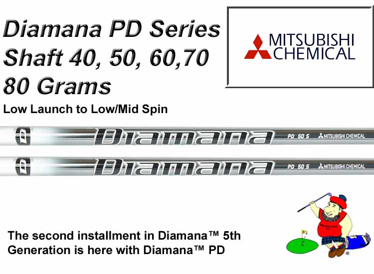 Diamana PD Series Woods (Incl. Tip, Ship and PURE®d) - Billy Bob's